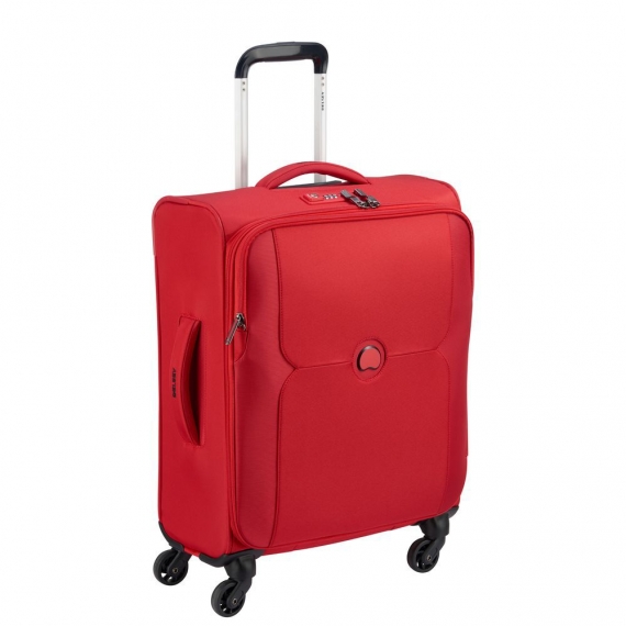 Delsey Mercure Slim 4-hjul 55cm - Kabinväska Expanderbar Röd_1