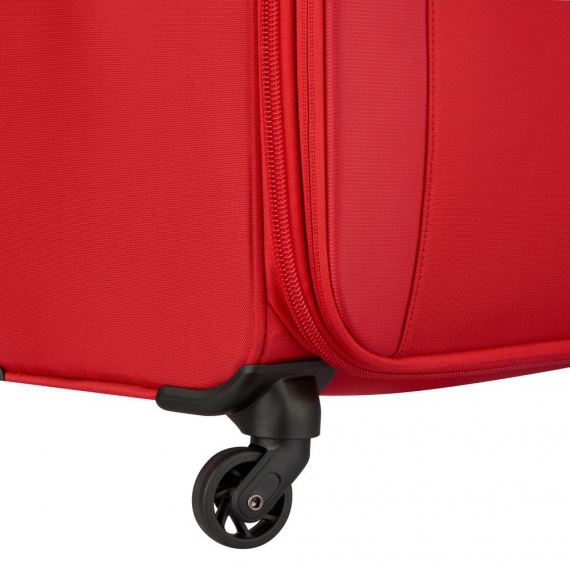 Delsey Mercure Slim 4-hjul 55cm - Kabinväska Expanderbar Röd_4