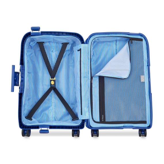 Delsey Moncey 55cm - Kabinkoffert Navy Blue Recycled