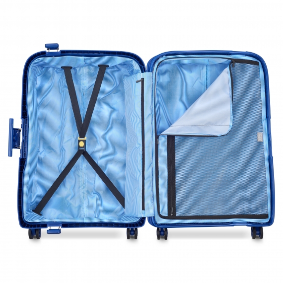 Delsey Moncey 69cm - Mellomstor Navy Blue Recycled