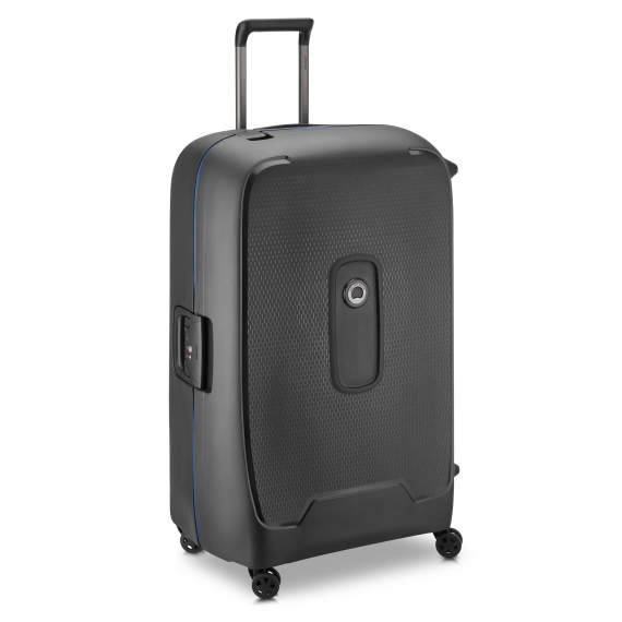 Delsey Moncey 82cm - Ekstra Stor Black Recycled