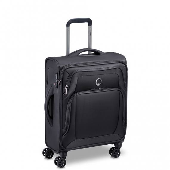 Delsey Optimax Lite 55cm - Kabinväska Expanderbar Svart