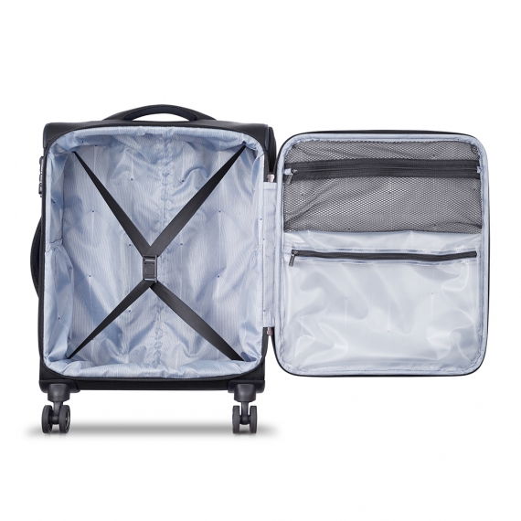 Delsey Optimax Lite 55cm - Kabinväska Expanderbar Svart
