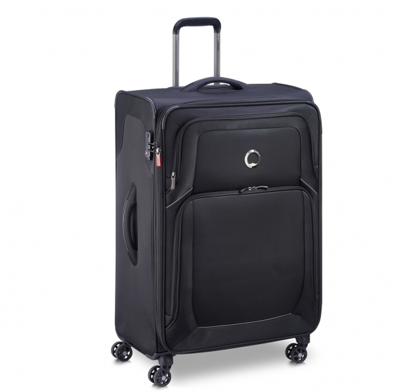 Delsey Optimax Lite 70cm - Mellanstor Expanderbar Svart_1