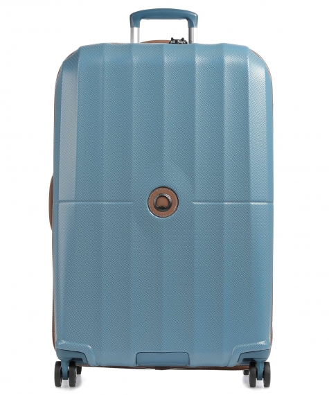 Delsey ST Tropez 77cm - Stor Utvidbar Ultramarine Blue
