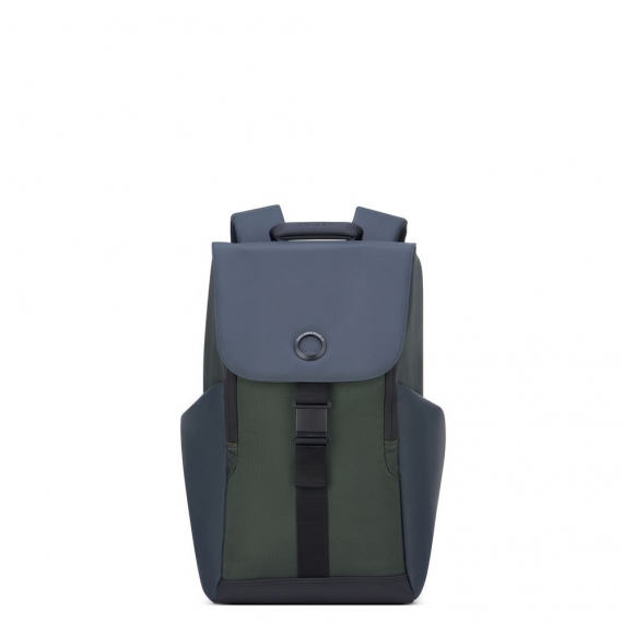 Delsey Securflap 15'6 - Ryggsäck Army Grön