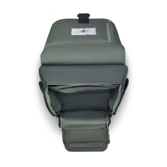 Delsey Securflap 15'6 - Ryggsäck Army Grön