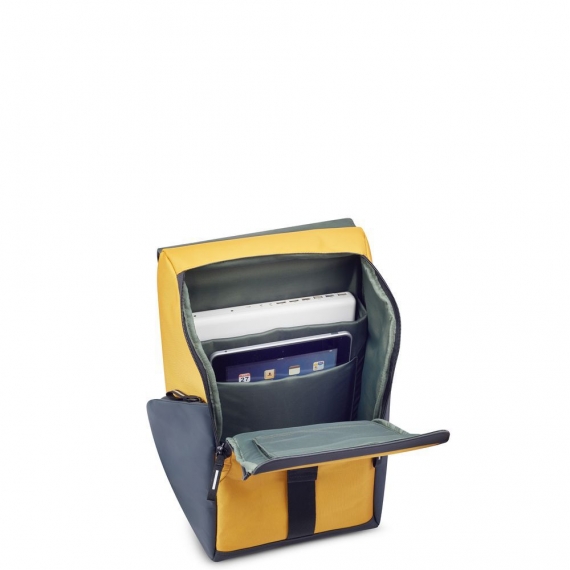 Delsey Securflap 15'6 - Ryggsäck Gul