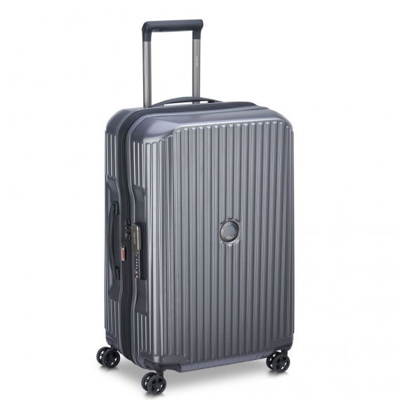 Delsey Securitime Zip 68cm - Mellanstor Grå