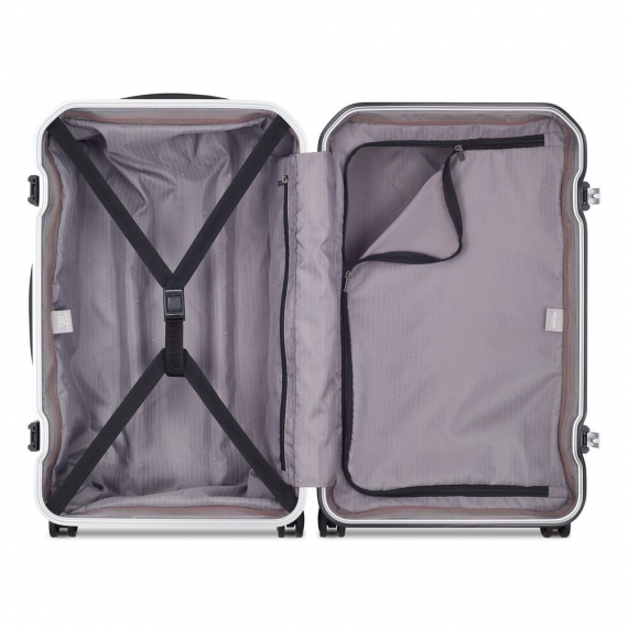 Delsey Securitime Frame 67cm - Mellanstor Silver