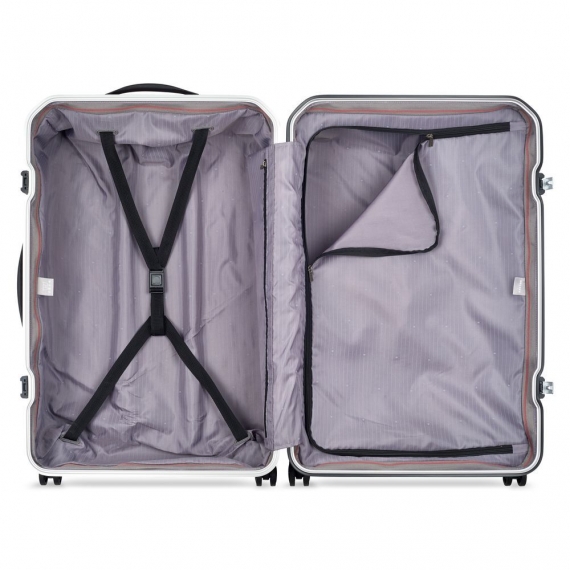 Delsey Securitime Frame 77cm - Stor Silver