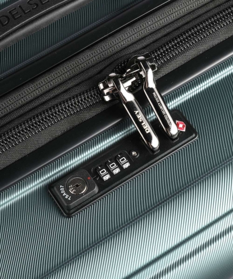 Delsey Shadow 5.0 75cm - Stor Utvidbar Grønn