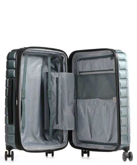 Delsey Shadow 5.0 66cm - Mellomstor Utvidbar Grønn