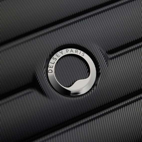 Delsey Shadow 5.0 66cm - Mellomstor Utvidbar Svart