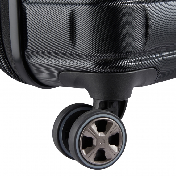 Delsey Shadow 5.0 66cm - Mellomstor Utvidbar Svart