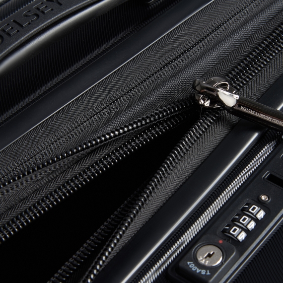 Delsey Shadow 5.0 66cm - Mellomstor Utvidbar Svart