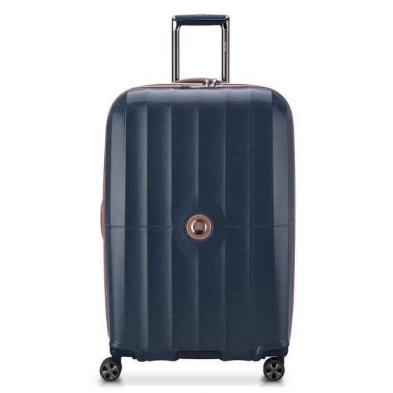 Delsey ST Tropez 77cm - Stor Utvidbar Blå