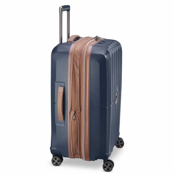 Delsey Carrousel 77cm - Stor Utvidbar Blå