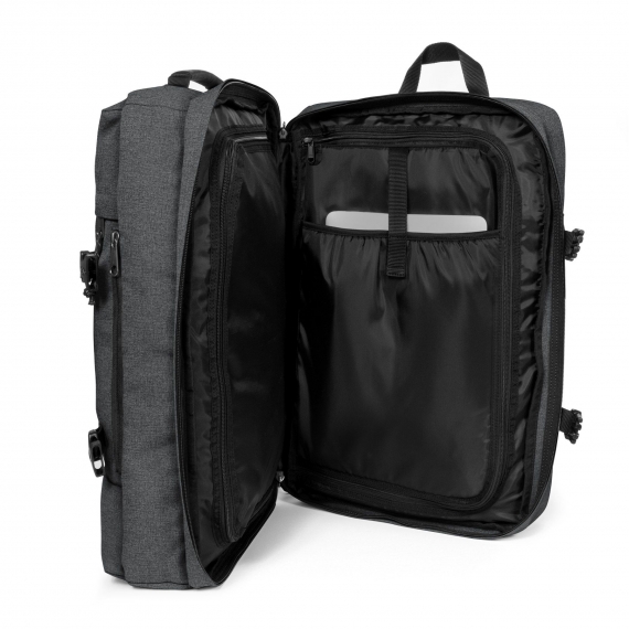 Eastpak Tranzpack - Ryggsäck/Duffelväska Black Denim_6