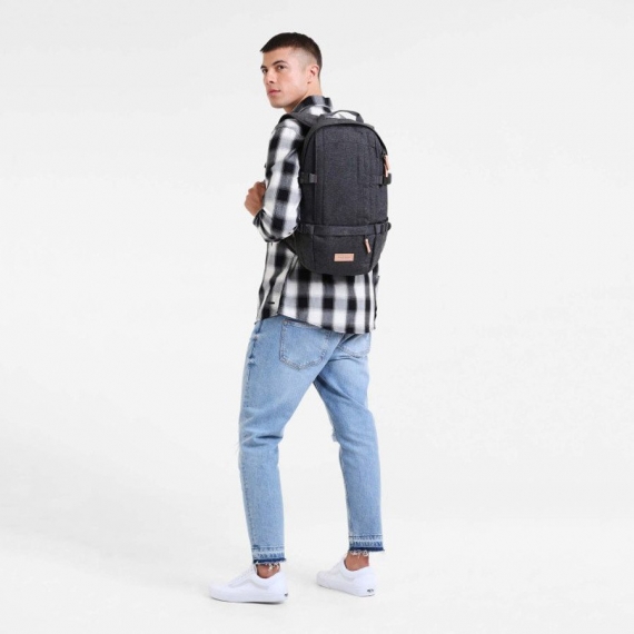 Eastpak Floid - Ryggsekk Black Denim