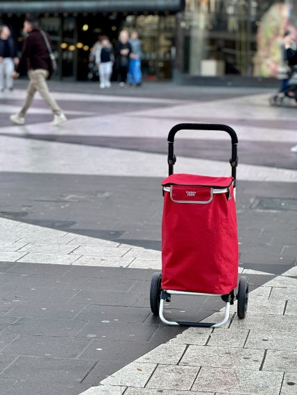 Shoppingvogn CarryKing Original - Rød