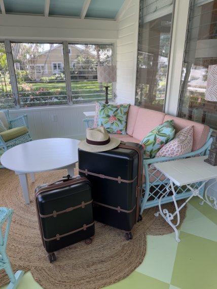 Koffert Printisso Portofino - Stor Vintage Black