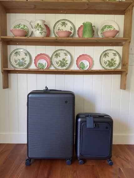 Kabinkoffert Printisso Signature - Front Pocket Blue