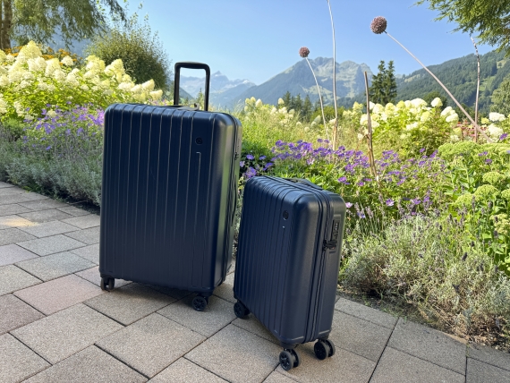 Kofferter Printisso Urbane - 3 Sett Navy Blue