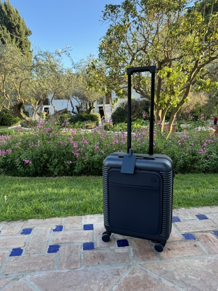 Kabinkoffert Printisso Signature - Front Pocket Blue