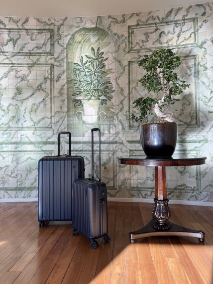 Kofferter Printisso Urbane - 3 Sett Navy Blue