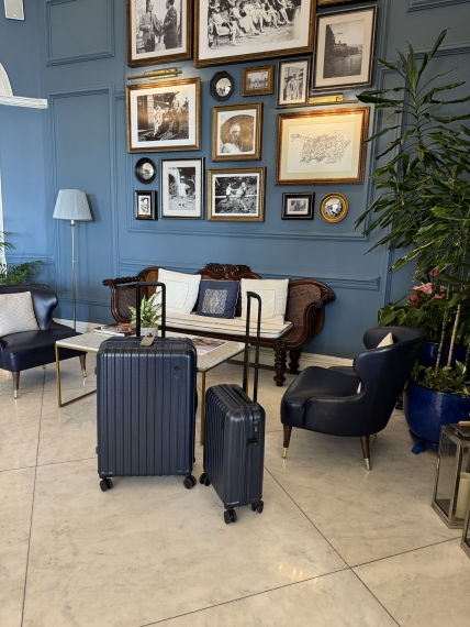 Kofferter Printisso Urbane - 3 Sett Navy Blue