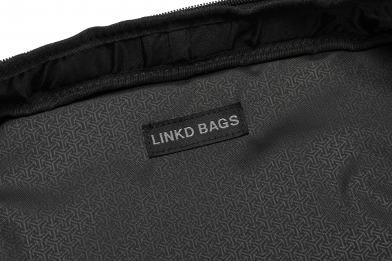 Dataryggsekk Organizer Linkd Bags - Black