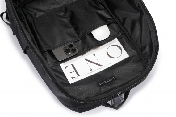Dataryggsekk Organizer Linkd Bags - Black