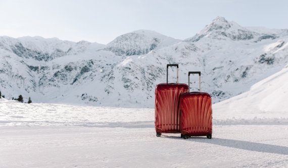 Samsonite C-Lite - Stor Chili Red