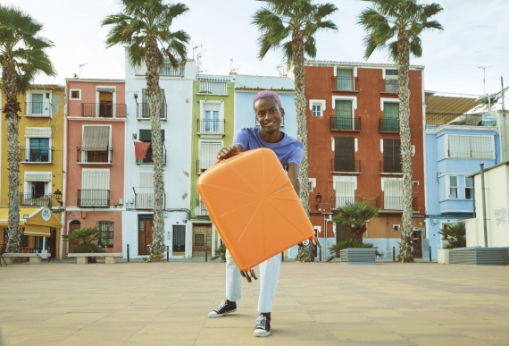 American Tourister Airconic 55cm - Kabinkoffert Mango Orange