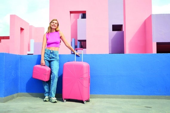 American Tourister Starvibe - Toalettmappe Sun Kissed Coral