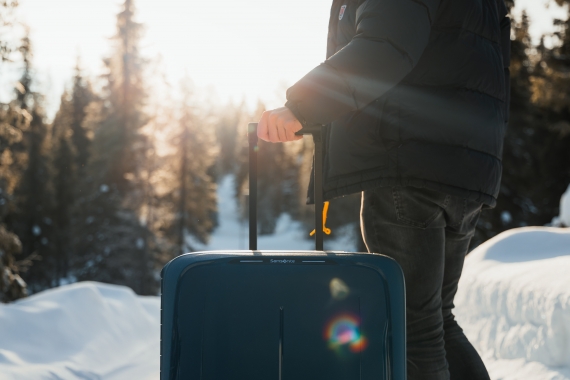 Samsonite Essens - Kabinkoffert Midnight Blue