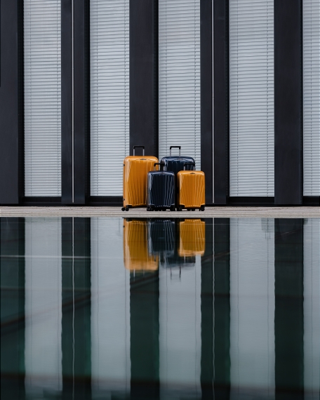 Samsonite Major-Lite - Mellomstor Midnight Blue