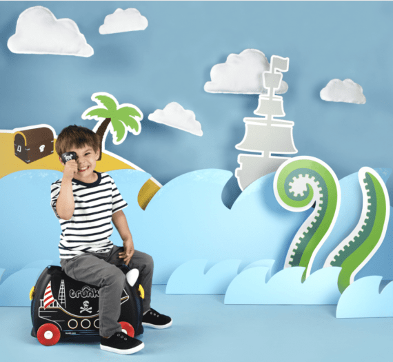 Trunki Pedro the Pirate - Kabinväska Svart