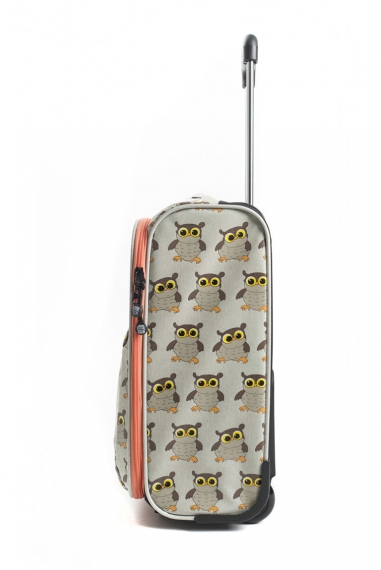 Pick & Pack Owl - Kabinväska Grå