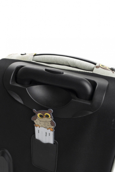 Pick & Pack Owl - Kabinväska Grå