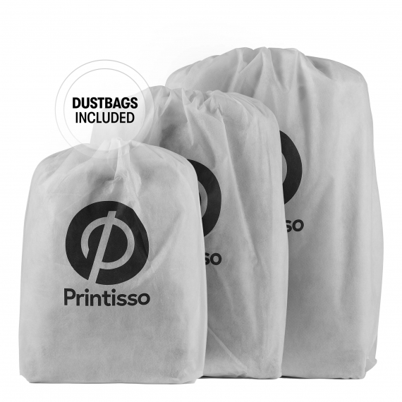 Kofferter Printisso Urbane - 3 Sett Sand Grey