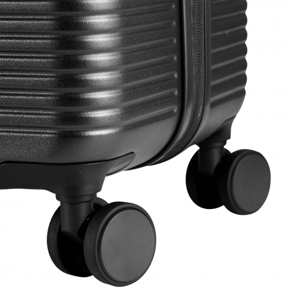 Koffert Printisso Signature - Ekstra Stor Black