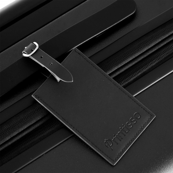 Koffert Printisso Signature - Ekstra Stor Black