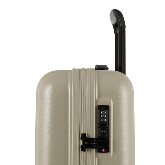 Koffert Printisso Urbane - Mellomstor Sand Grey