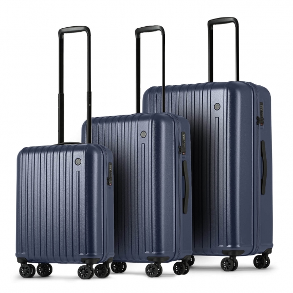 Koffert Printisso Urbane - Stor Navy Blue