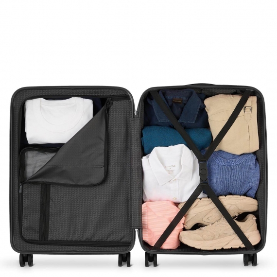 Koffert Printisso Urbane - Mellomstor Galaxy Black