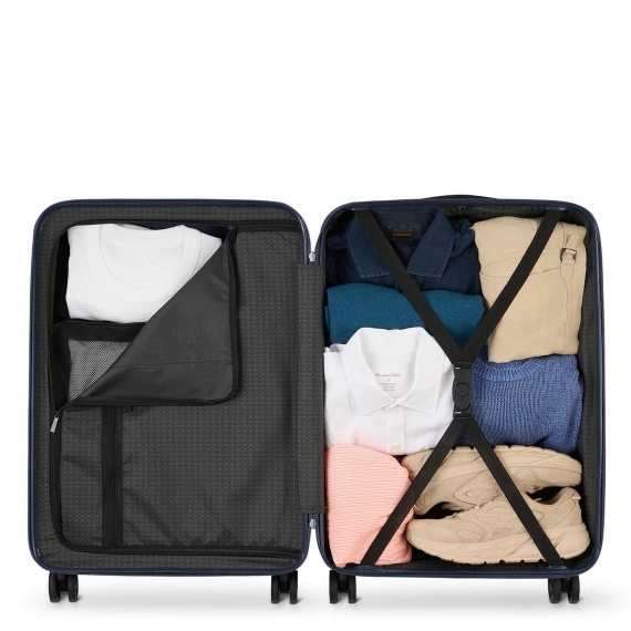 Koffert Printisso Urbane - Mellomstor Navy Blue