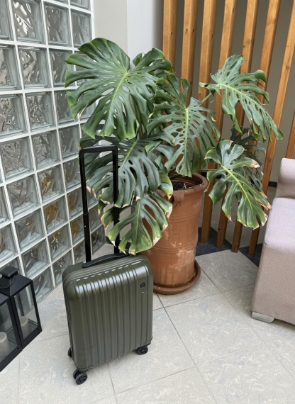 Kabinkoffert Printisso Urbane - Olive Green