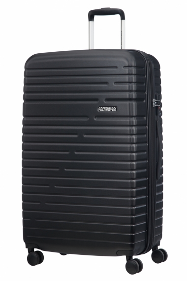 American Tourister Aero Racer Spinner 79cm - Stor Expanderbar Svart